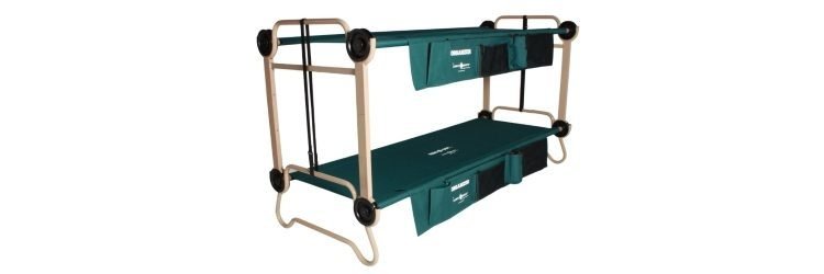 For Disc-O-Bed Cam-O-Bunk Cot with 2 Organizers