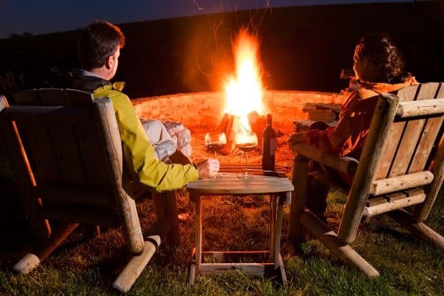 Romantic camping ideas