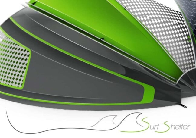 Surf Shelter Solar Powered Tent