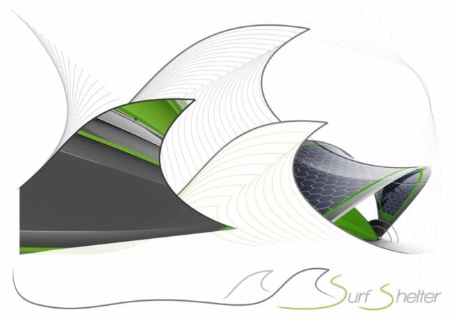 Surf Shelter Solar Powered Tent